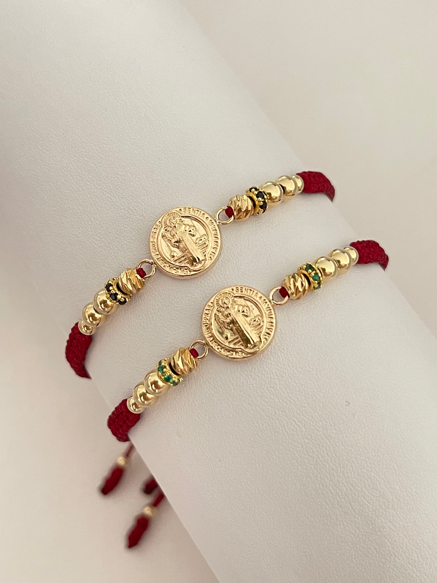 Pulsera Pareja San Benito mediano