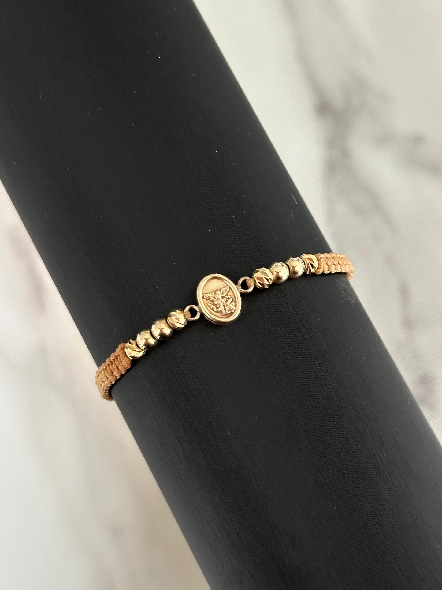Pulsera san Miguel pequeño (balín 4mm)