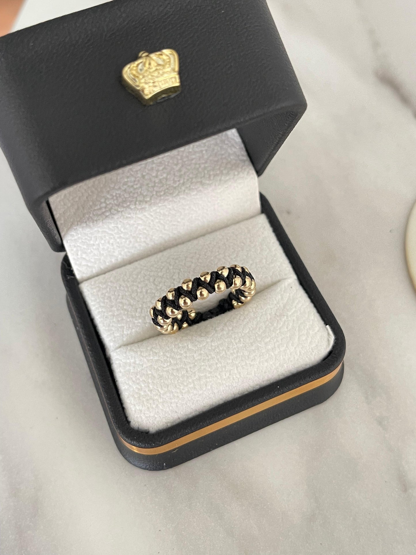Anillo entrelazado 3mm (30uni)