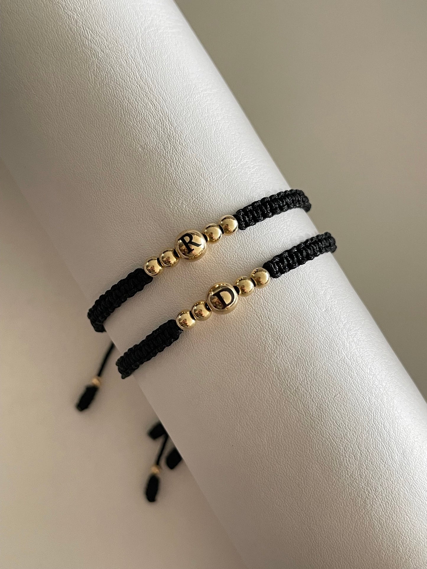 Pulsera Pareja con iniciales (4mm)