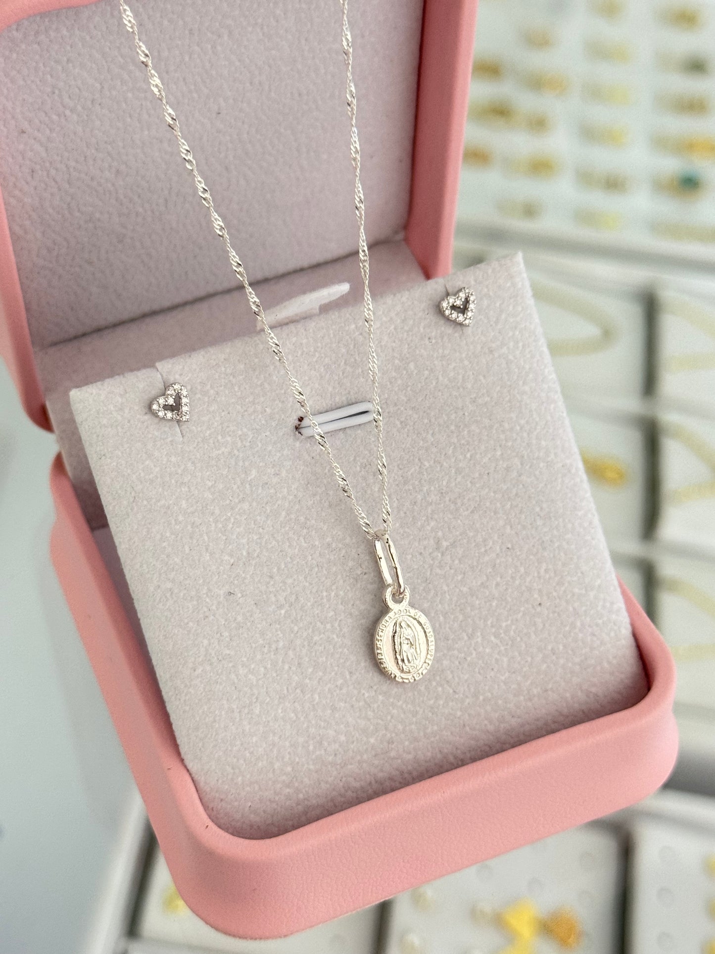 Conjunto Guadalupe plata