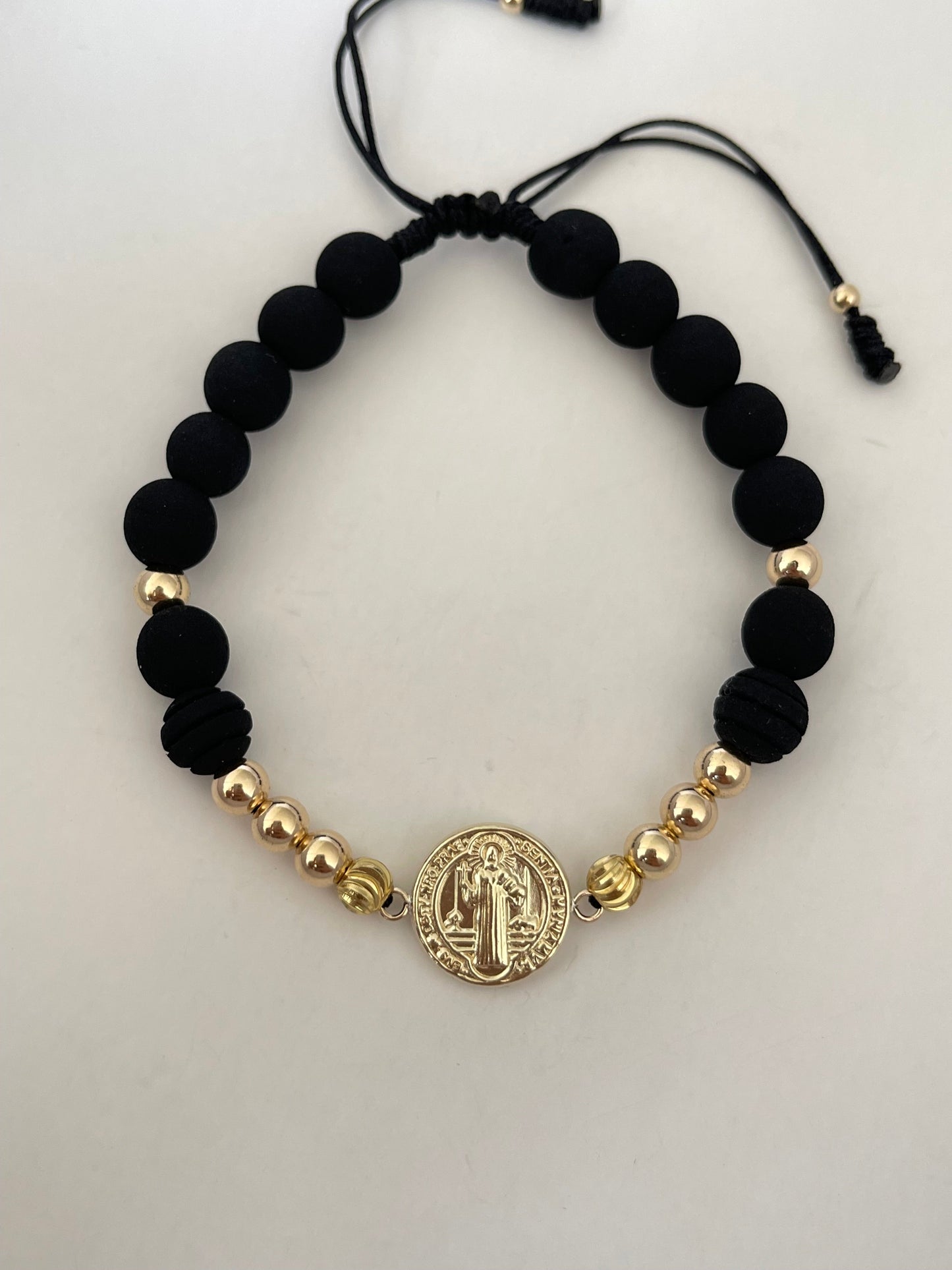 Pulsera San Benito med (5mm,4mm)