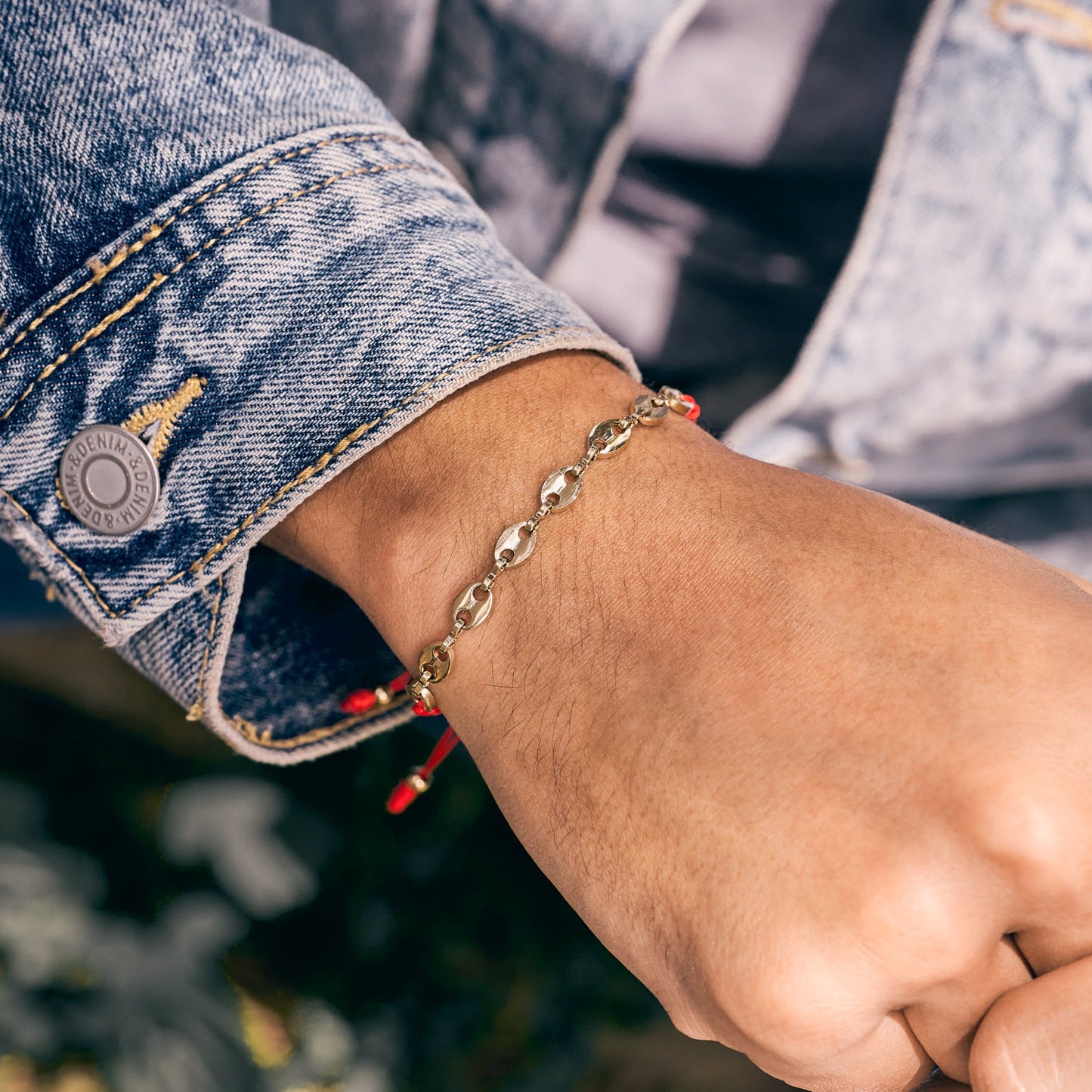 Pulsera tejida GCC 4mm