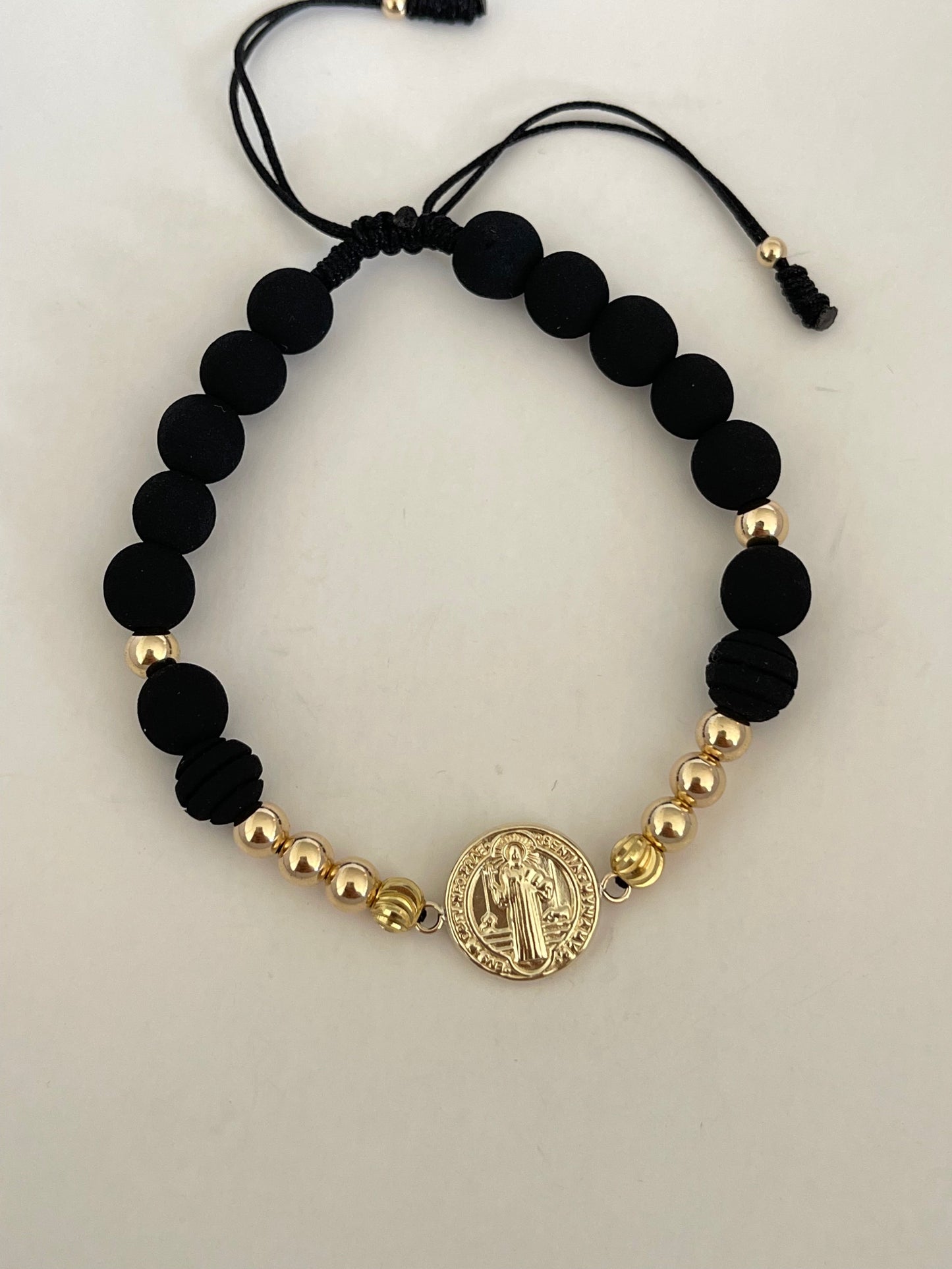 Pulsera San Benito med (5mm,4mm)