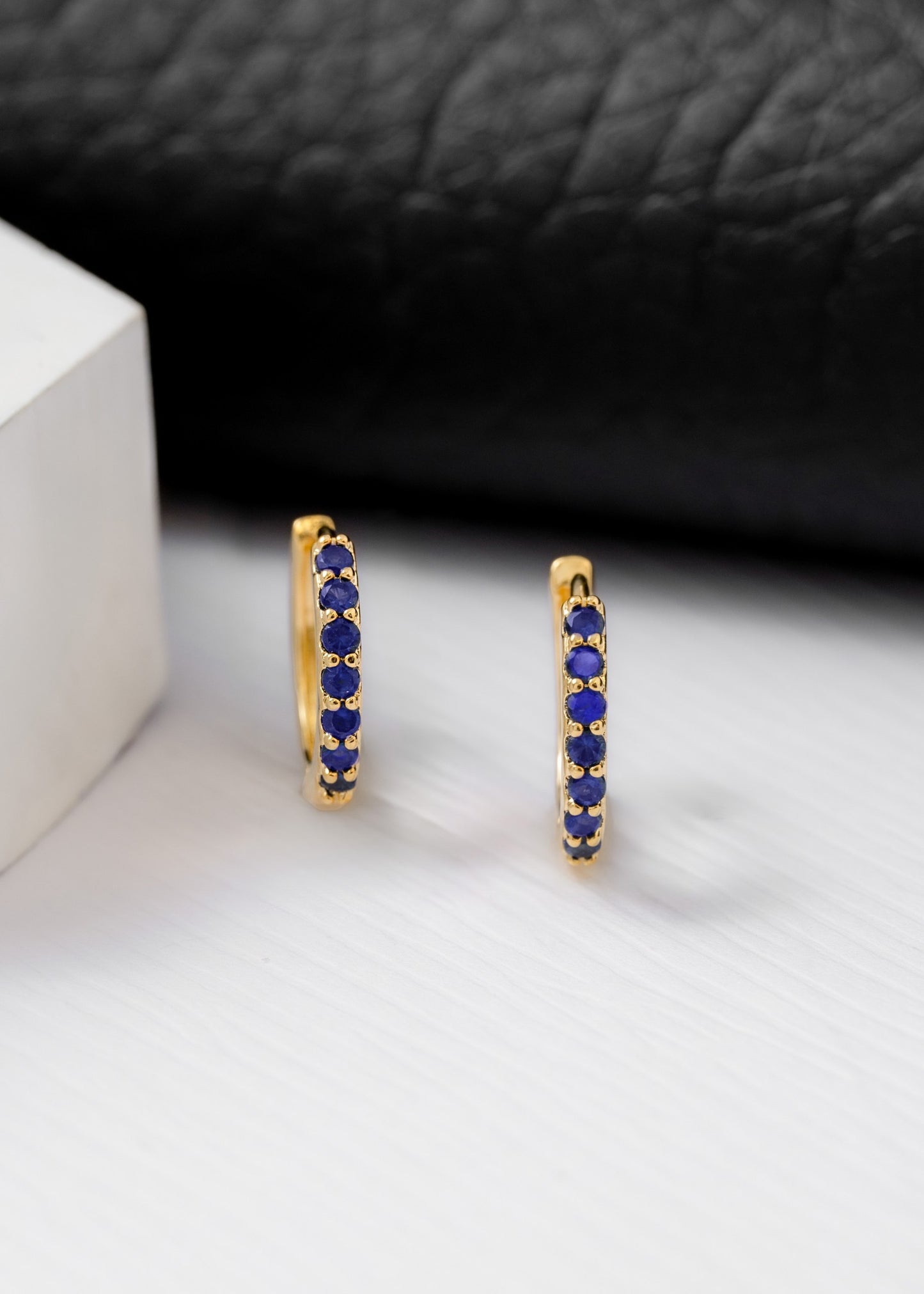 Argollas Slim blue