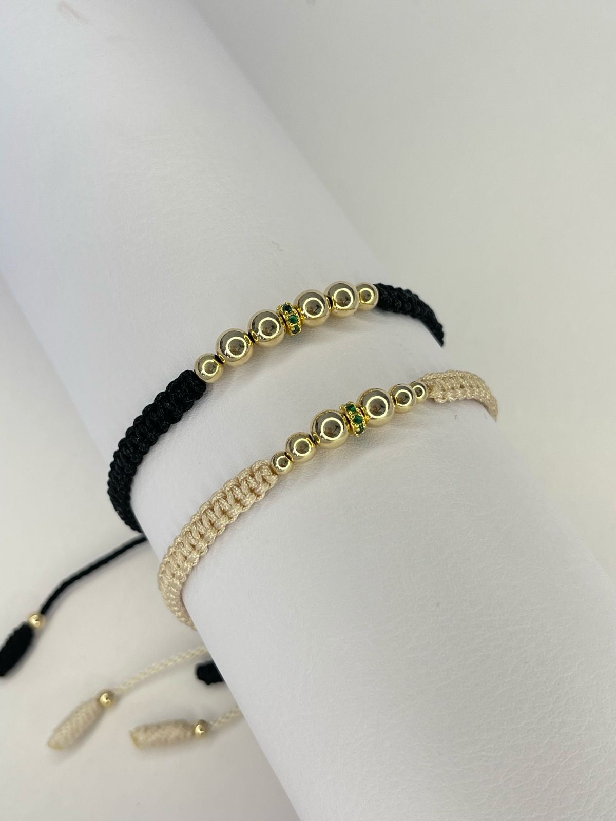 Pulseras pareja (5mm, 4mm, 3mm)