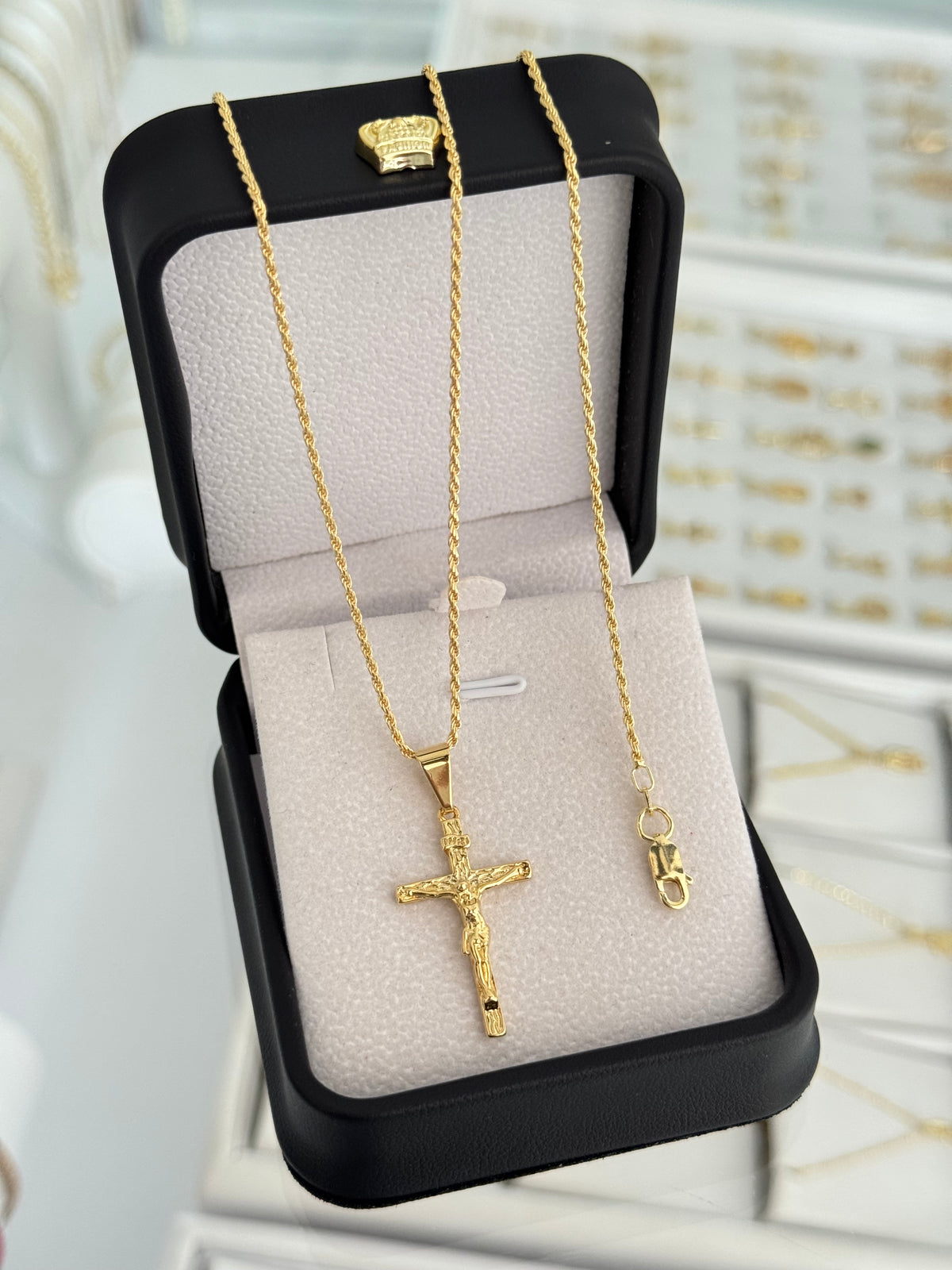 Conjunto Madero pequeño (cadena y pulsera lazito it 1.3mm 65cms / 19.5cms + dije)