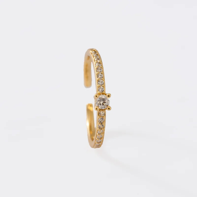 Anillo gems cristal ajustable