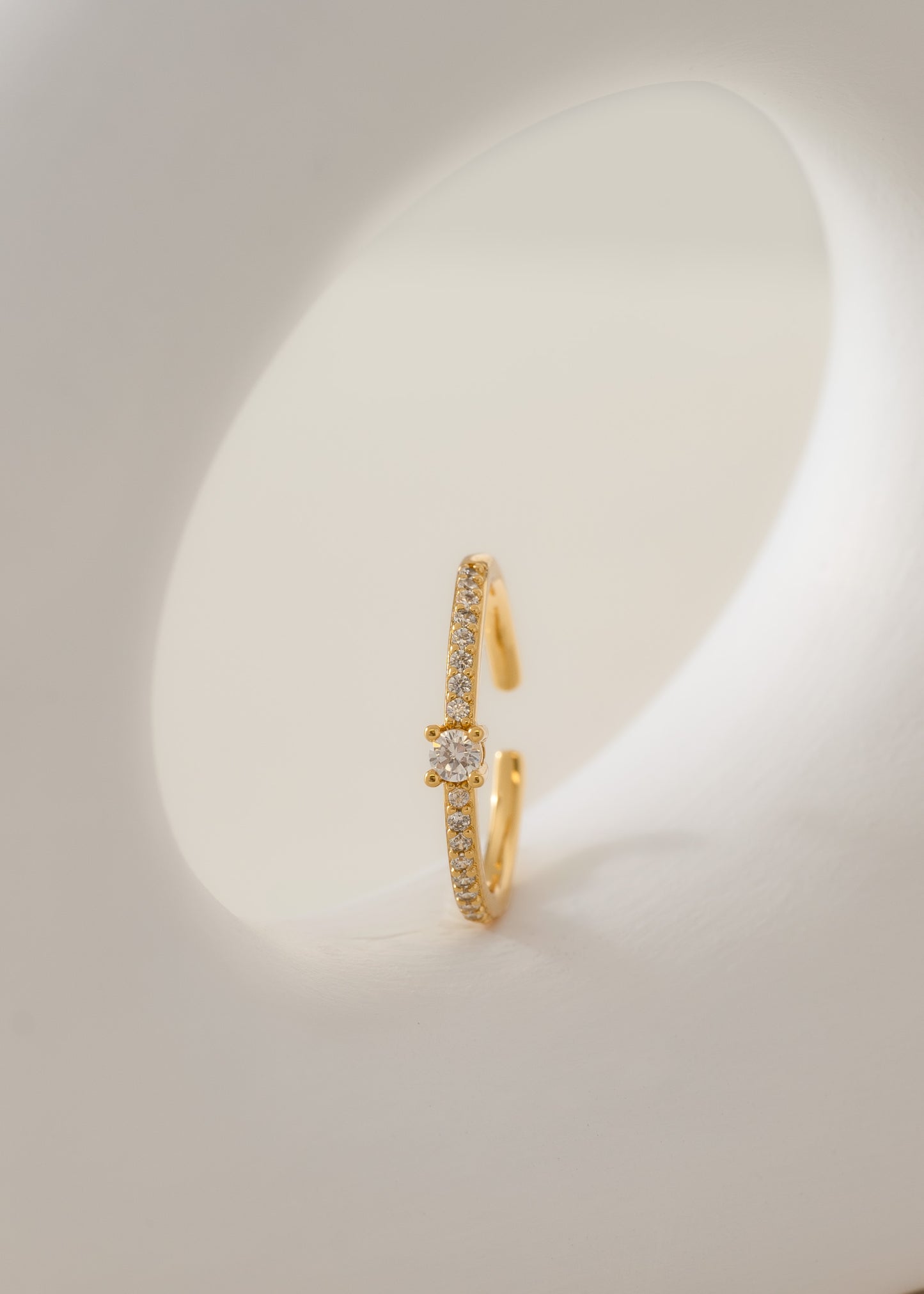 Anillo gems cristal ajustable
