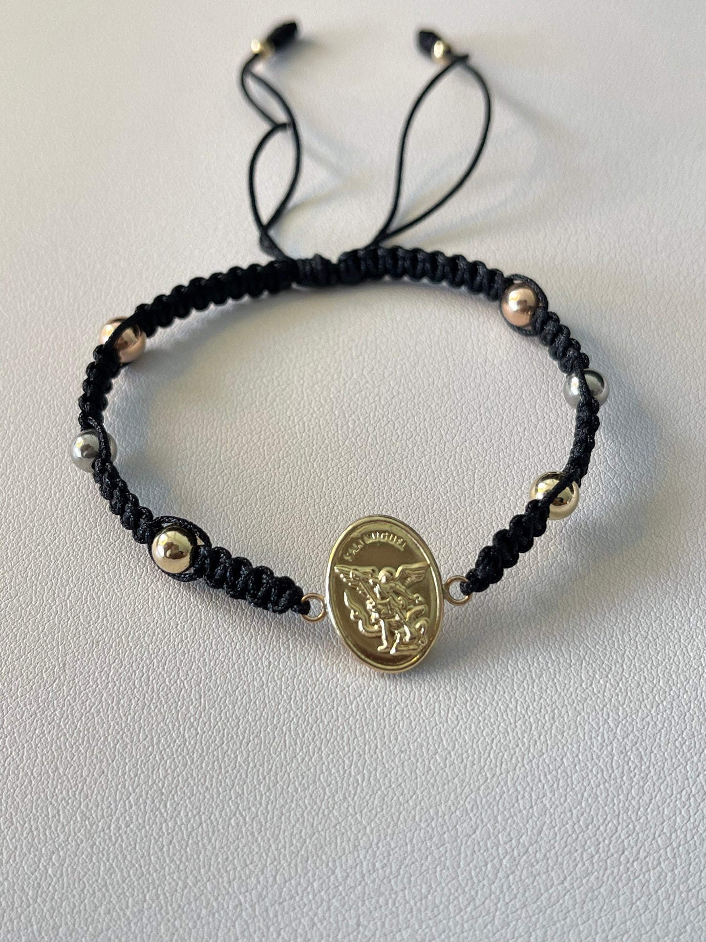 Pulsera Arcángel grande (6mm)