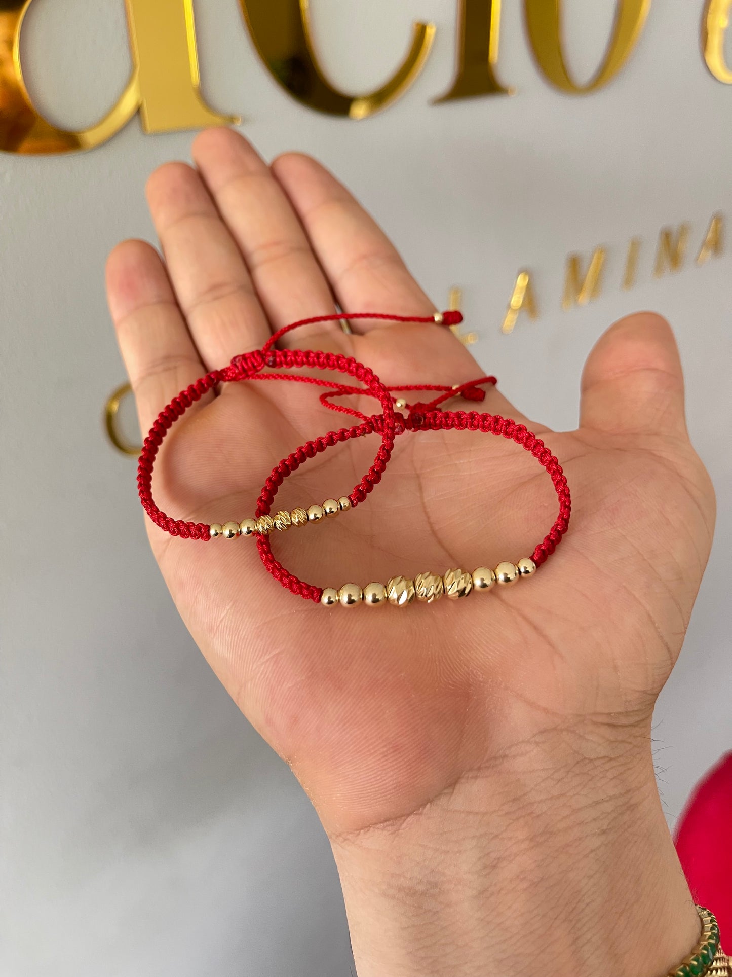 Pulseras de pareja diamantada (6mm y 4mm) lisos (5mm 4mm 3mm)