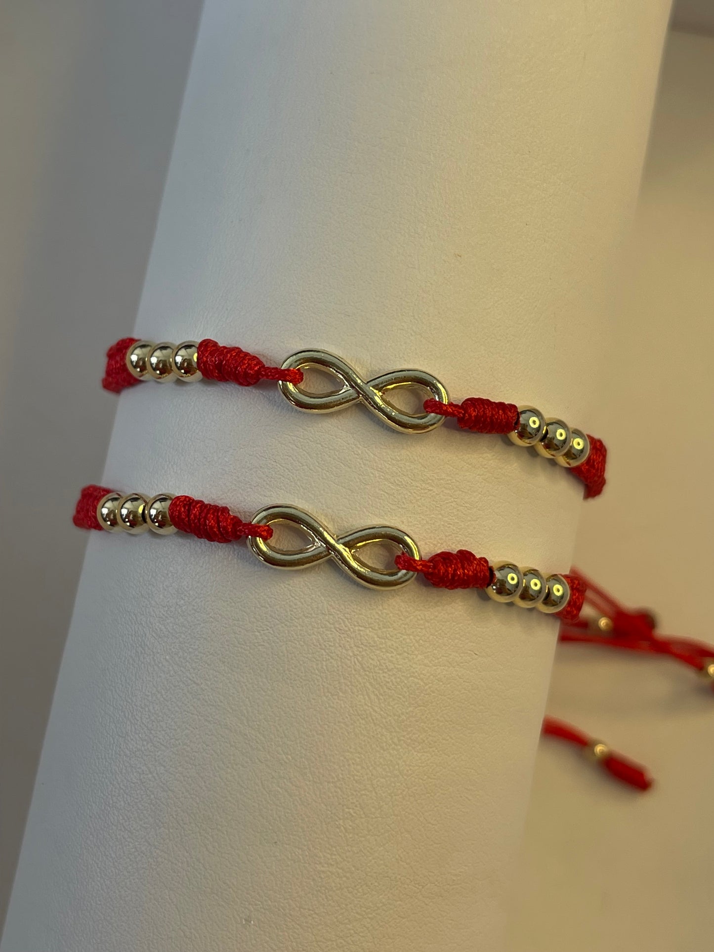 Pulseras pareja infinito peq (4mm)