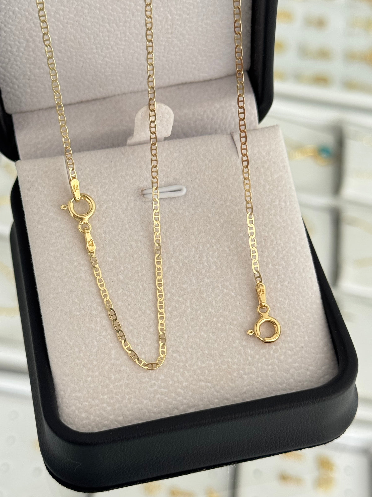 Conjunto cadena marine IT 1.5mm 65cms + pulsera marine IT 1.5mm 19.5cms