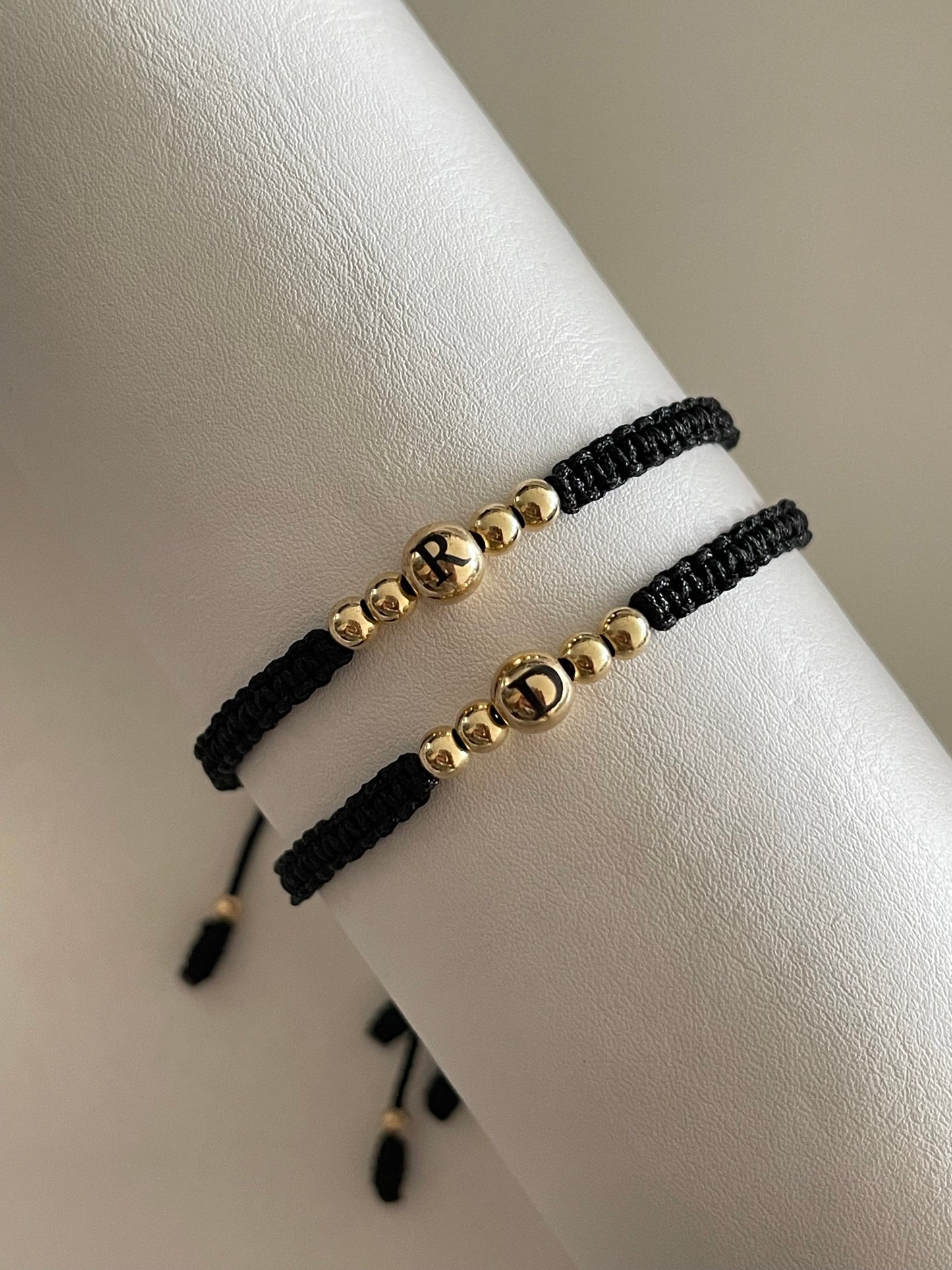 Pulsera Pareja con iniciales (4mm)