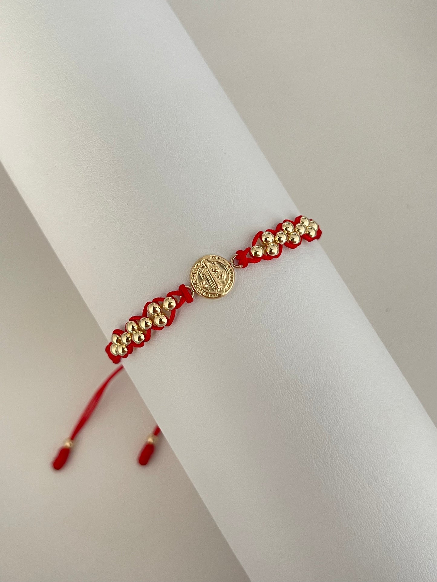 Pulsera san Benito peq (3mm)