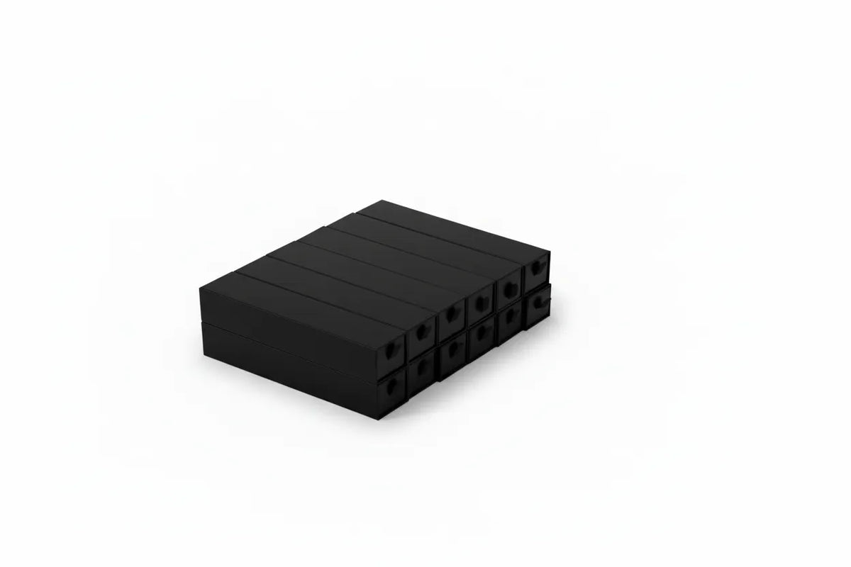 Caja de joyería rectangular 21×4,8×3,5 cm - Px12