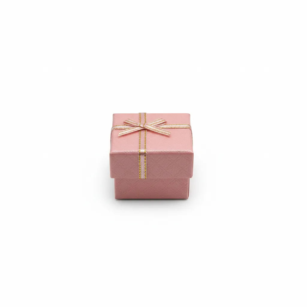 Caja de joyería 4 × 4 cm Rosado