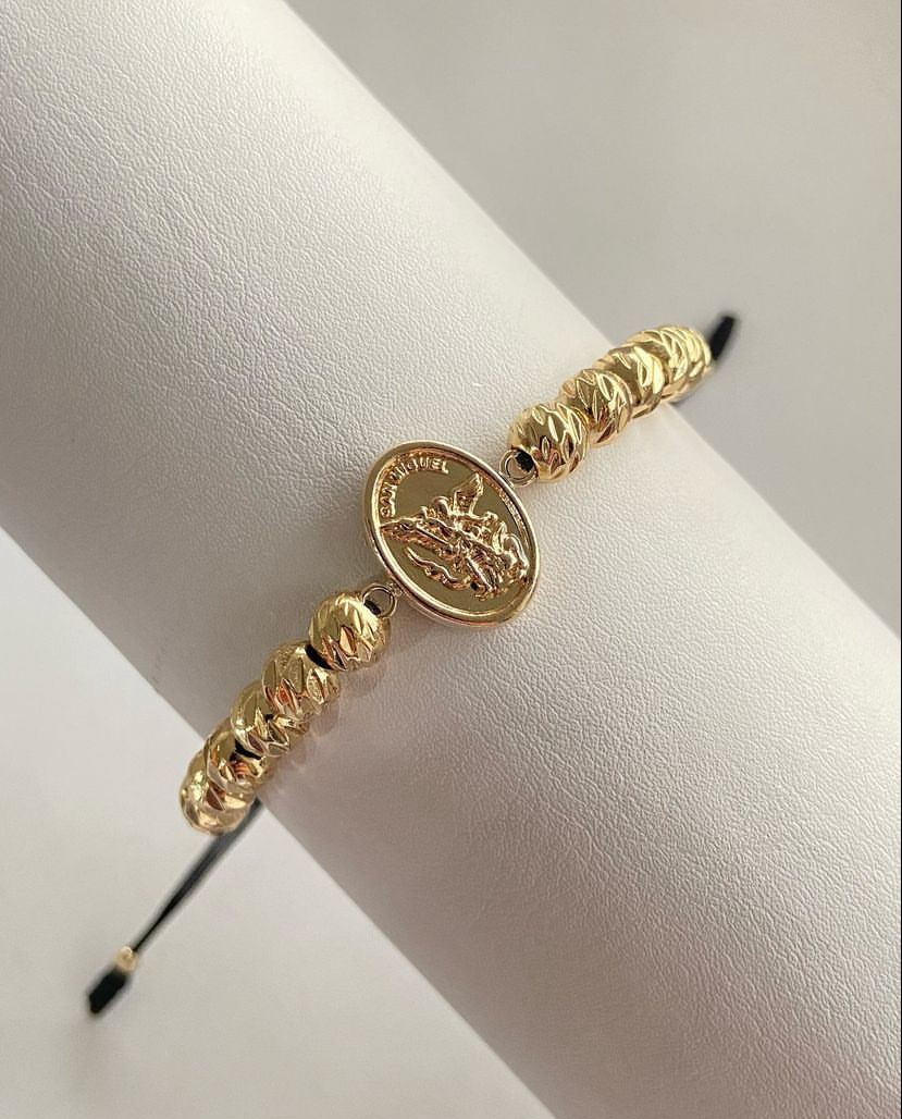 Pulsera San Miguel diamantado 6mm