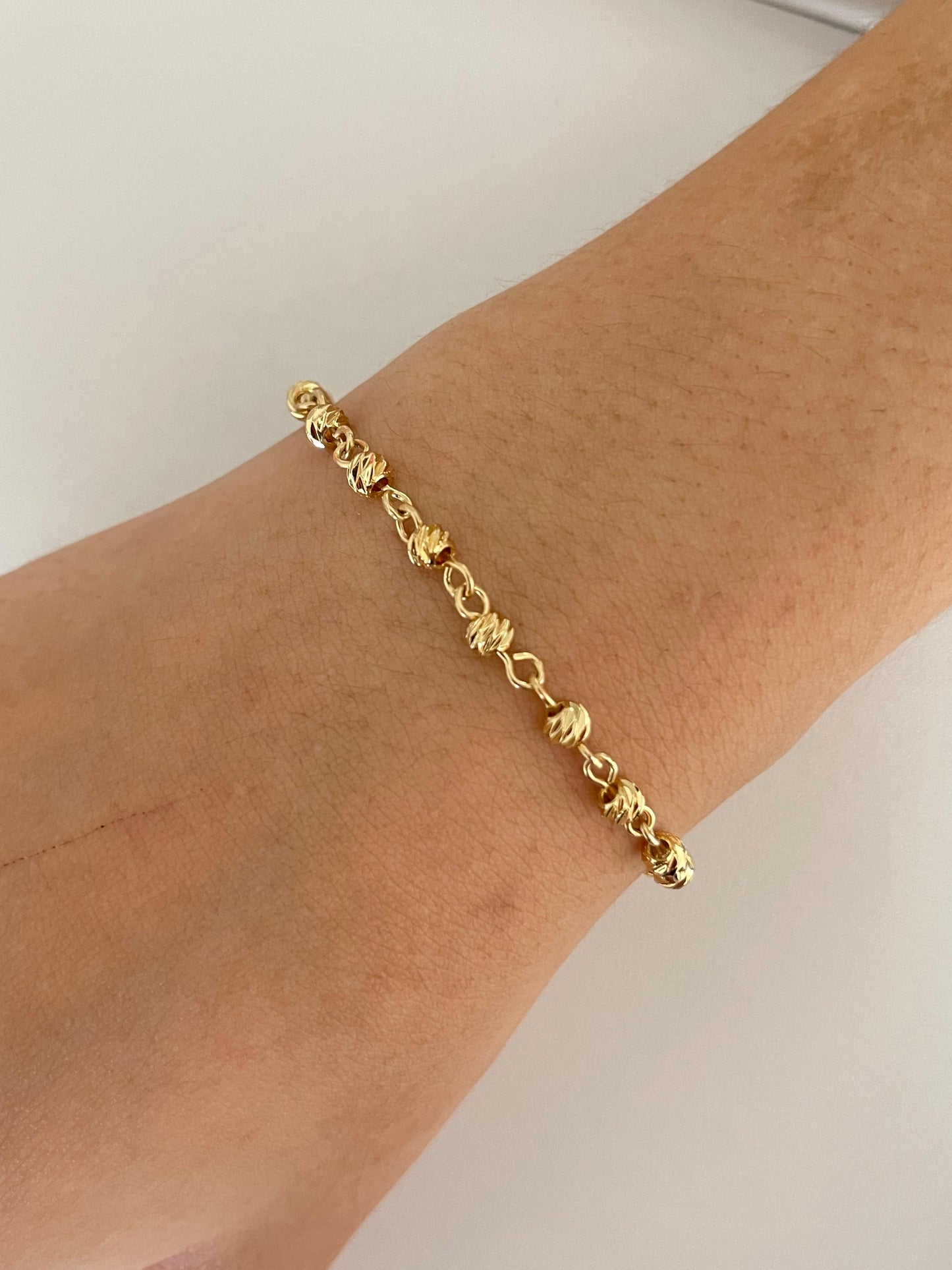 Esclava 4mm Diamantada