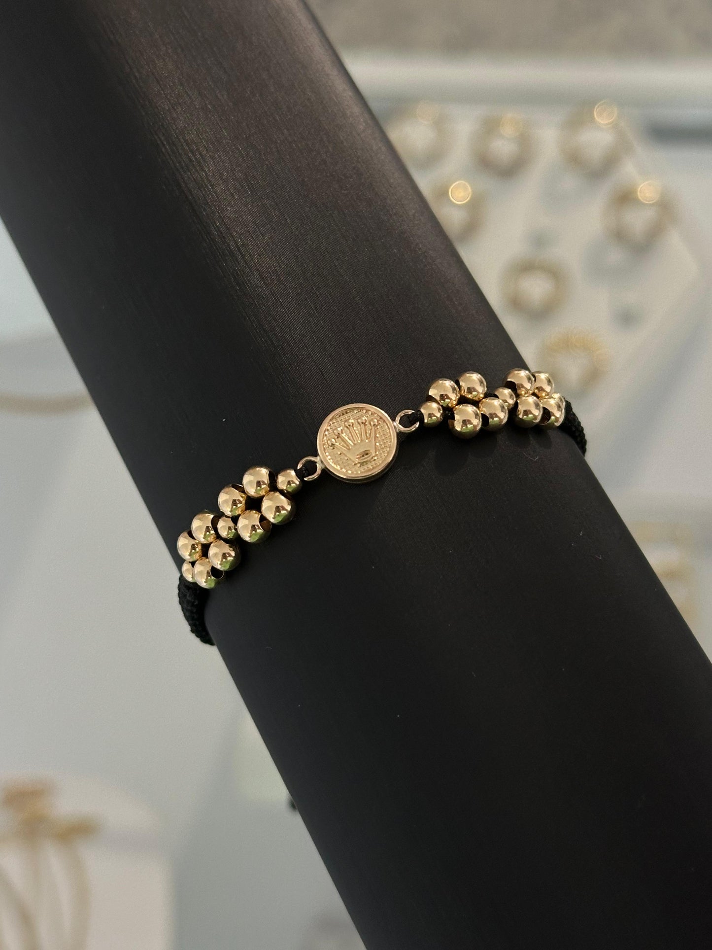 Pulsera herraje corona carril. N° de Balín: #3, #5.