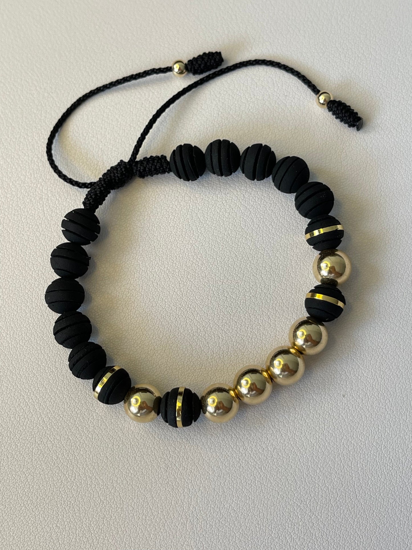 Pulsera Neopreno y balin (8mm)