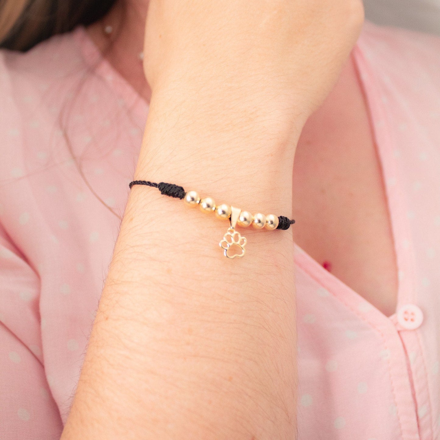 Pulsera Huella de perro 🐕 (5mm)