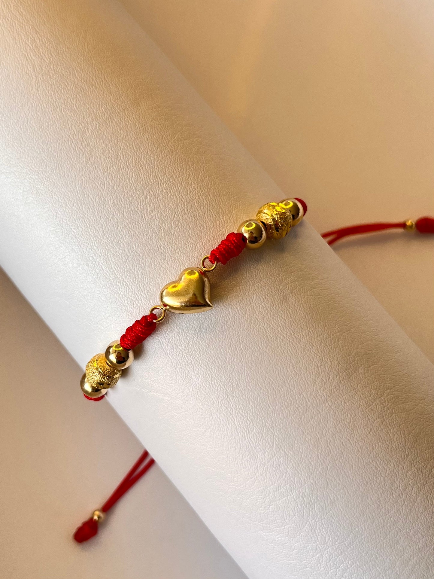 Pulsera Balín Corazón (6mm,5mm)