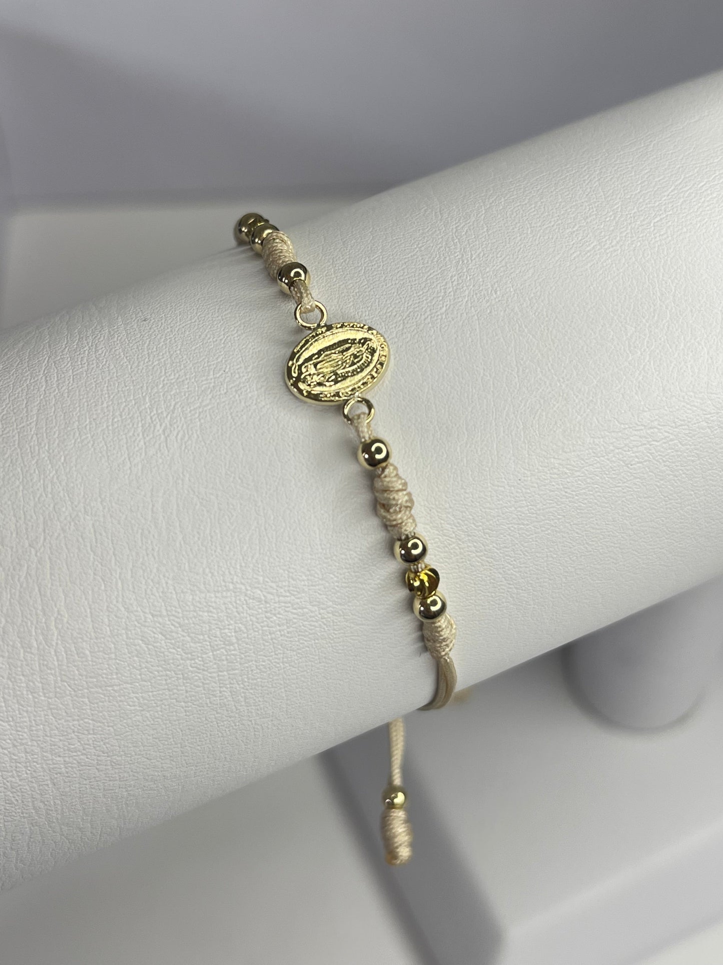 Pulsera Virgen de Guadalupe peq (3mm)