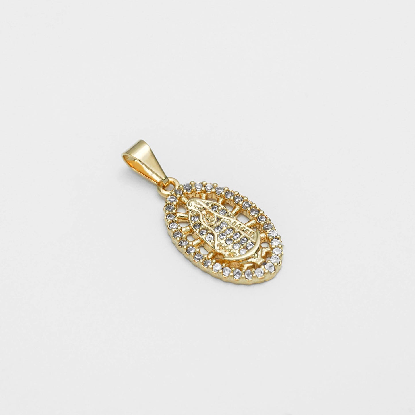 Dije Virgen Guadalupe Swarovski