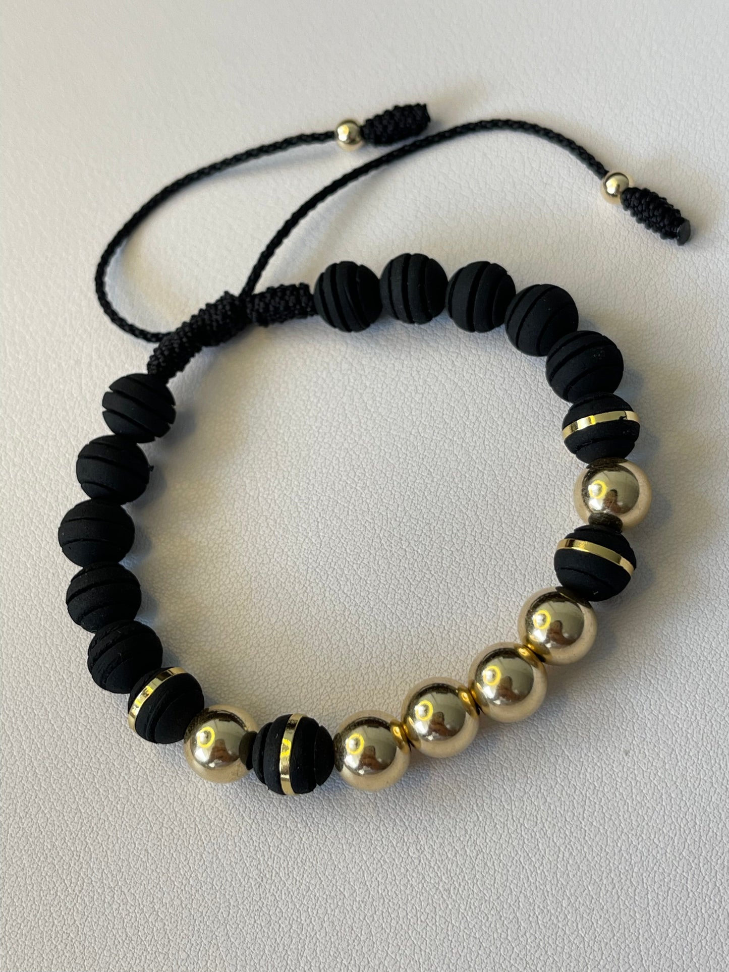 Pulsera Neopreno y balin (8mm)