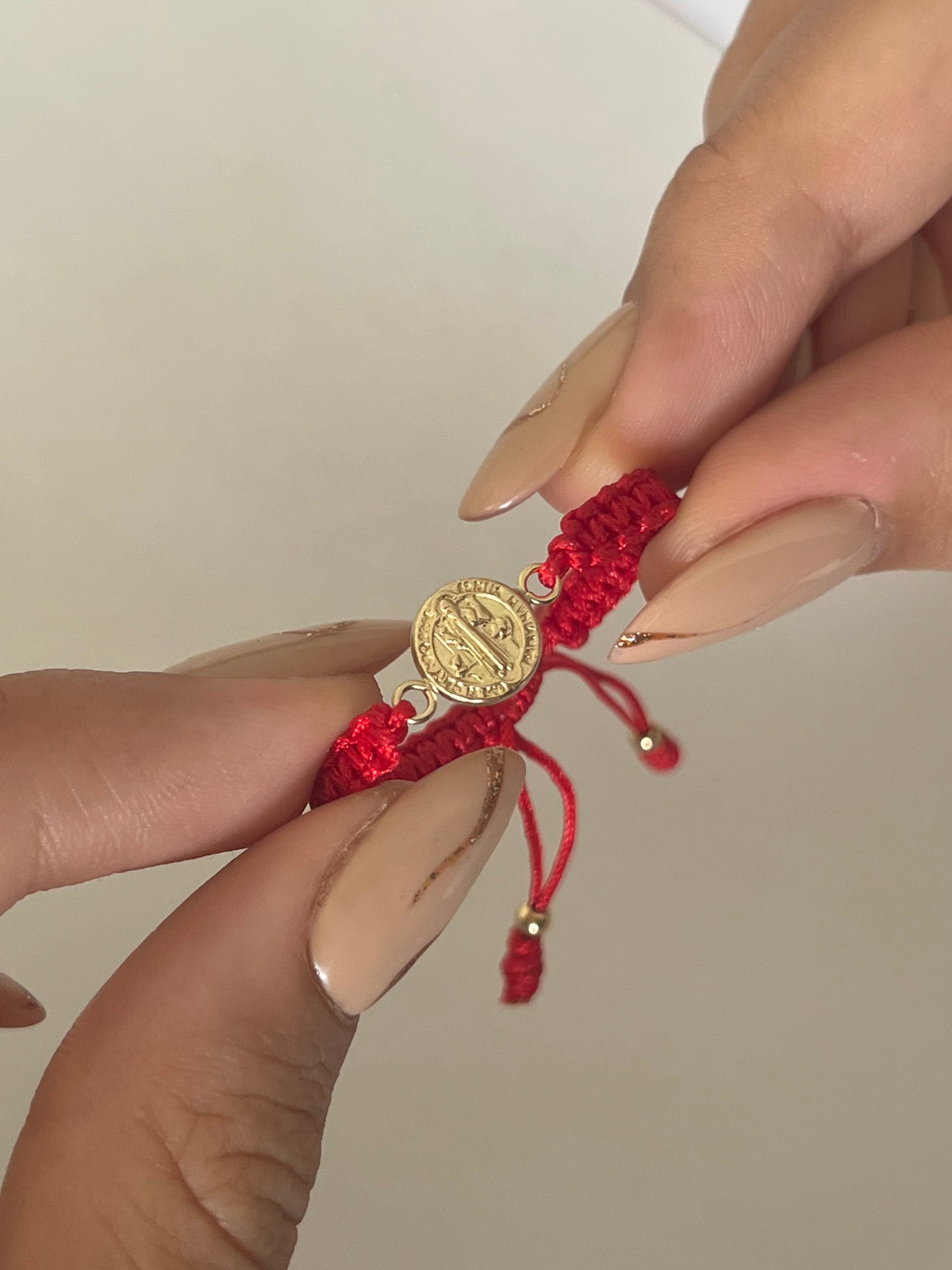 Pulsera de bebé san Benito peq