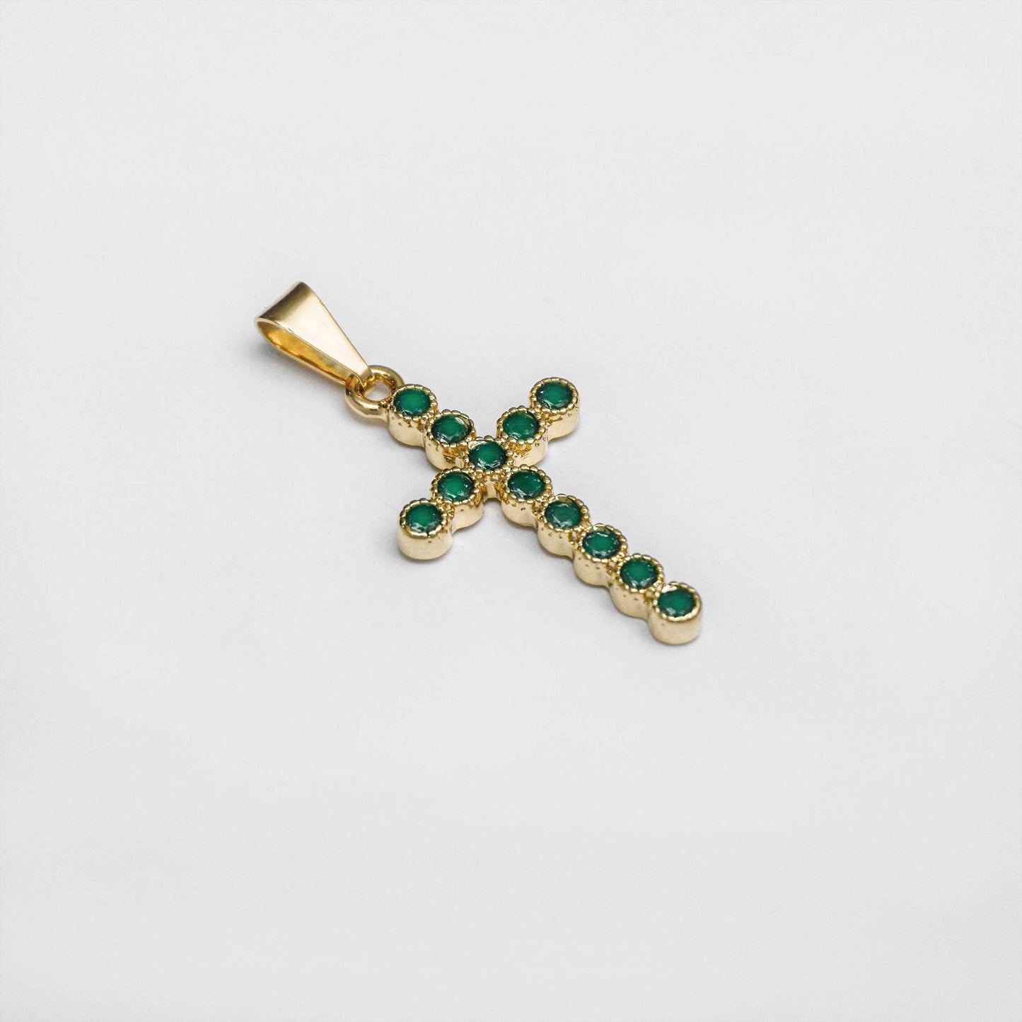 Dije Cruz verde