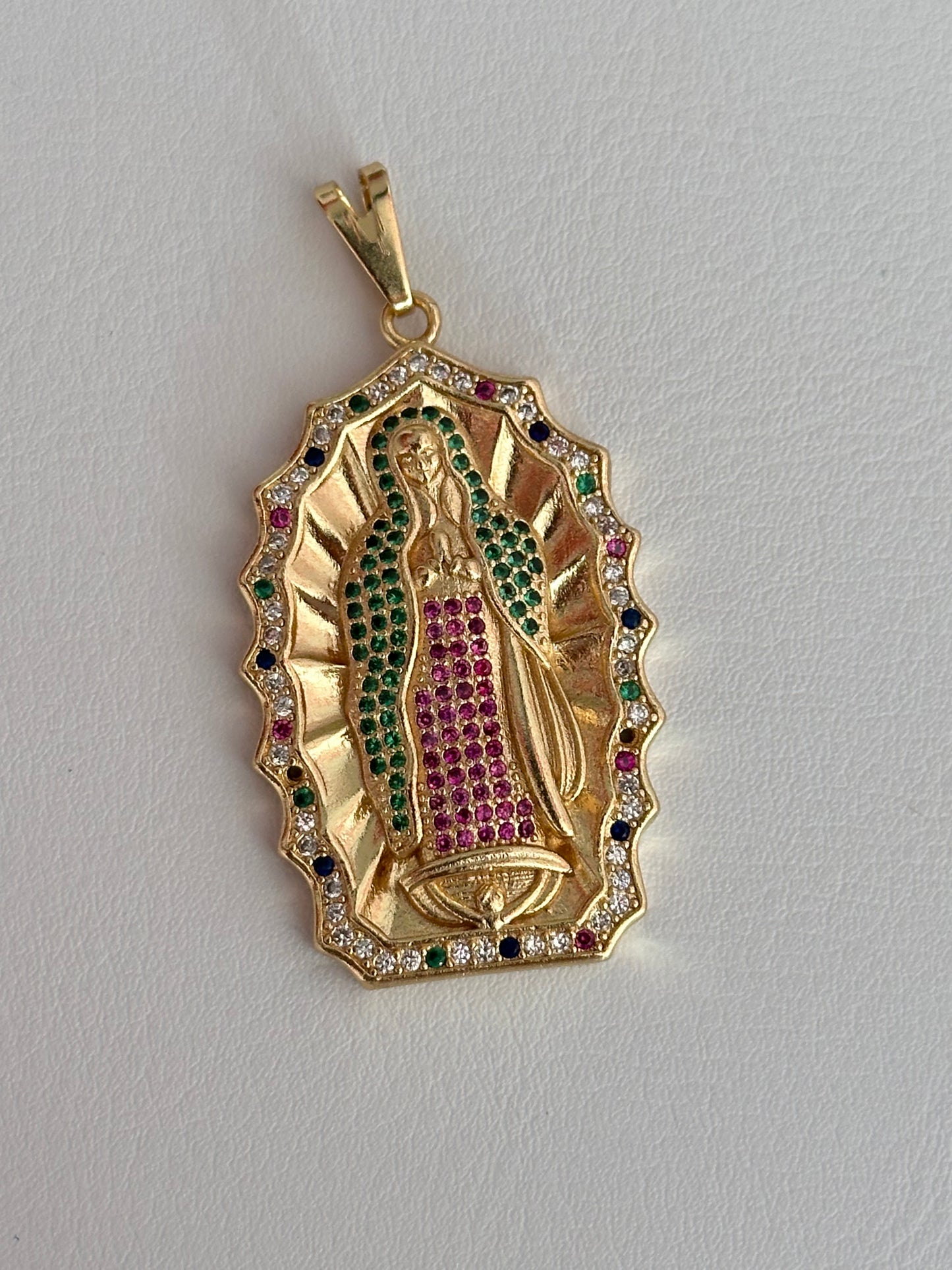 Dije virgen Guadalupe grande swarovsky exclusive