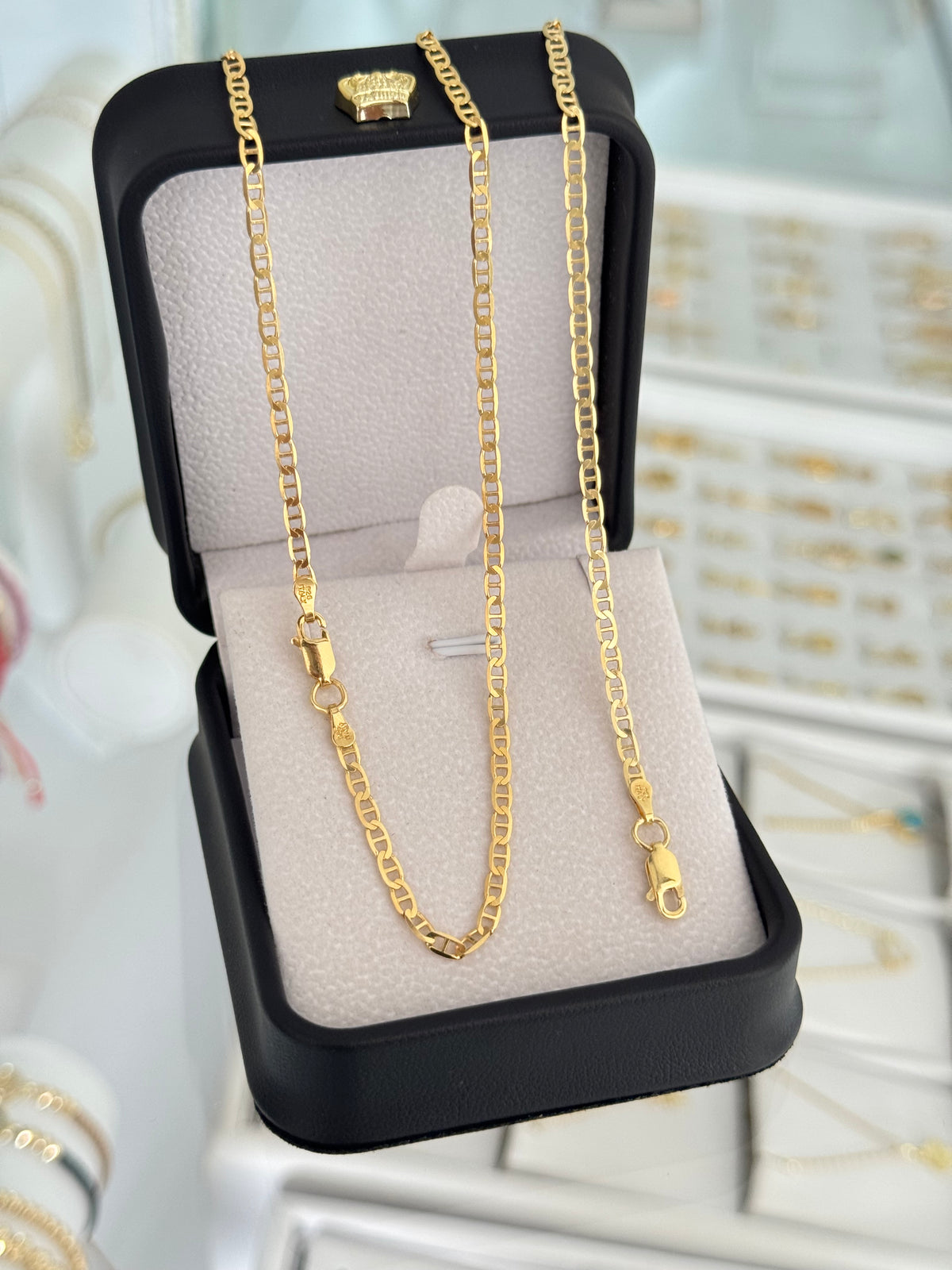 Conjunto cadena marine IT 2.8mm 65cms + Pulsera marine IT 2.8mm 19.5cms