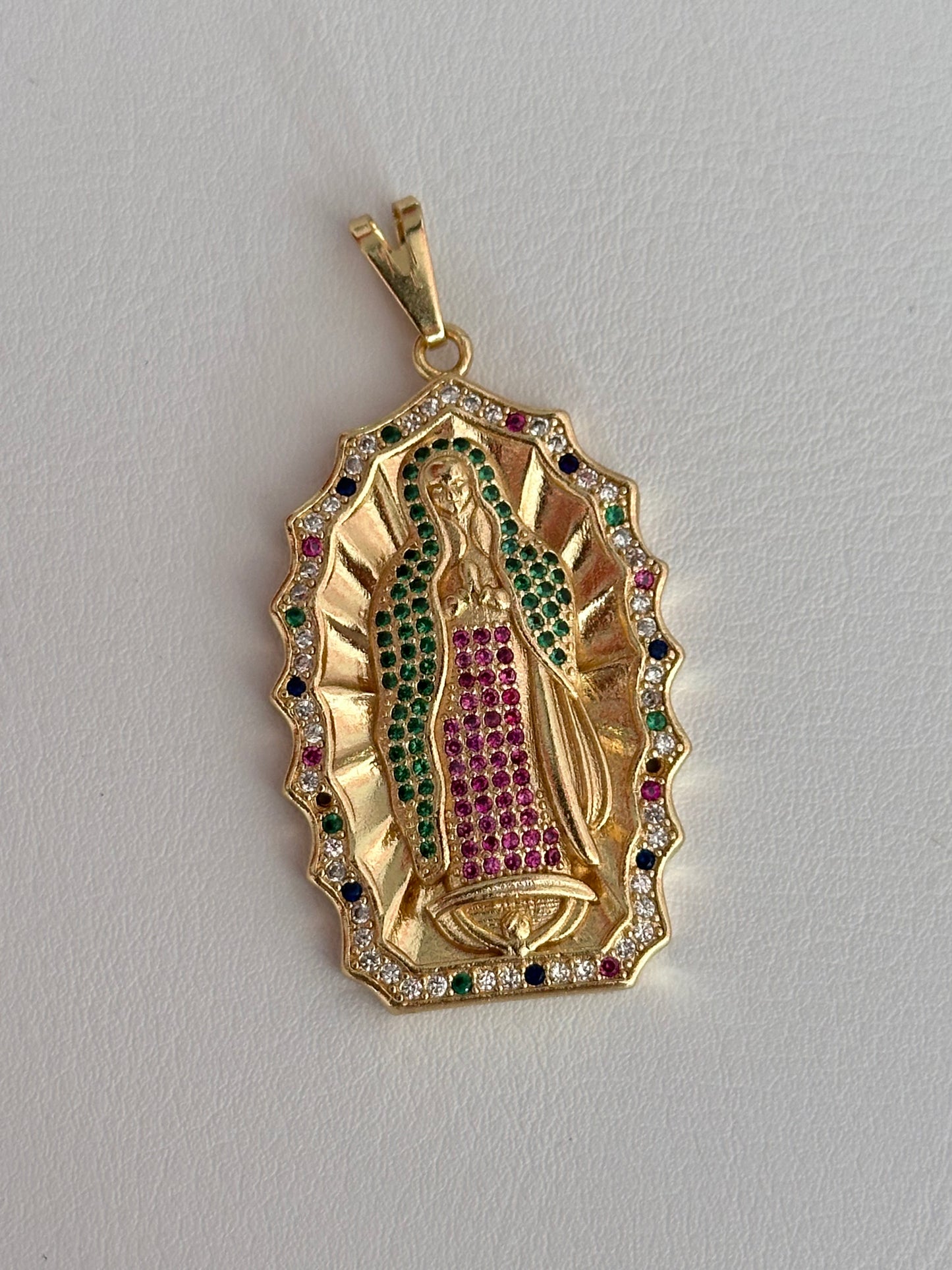 Dije virgen Guadalupe grande swarovsky exclusive