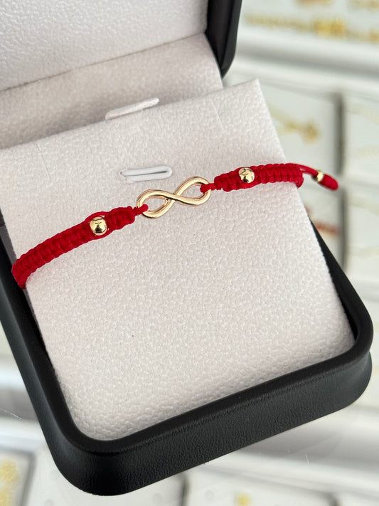 Pulsera infinito pequeño. N de balín: #4
