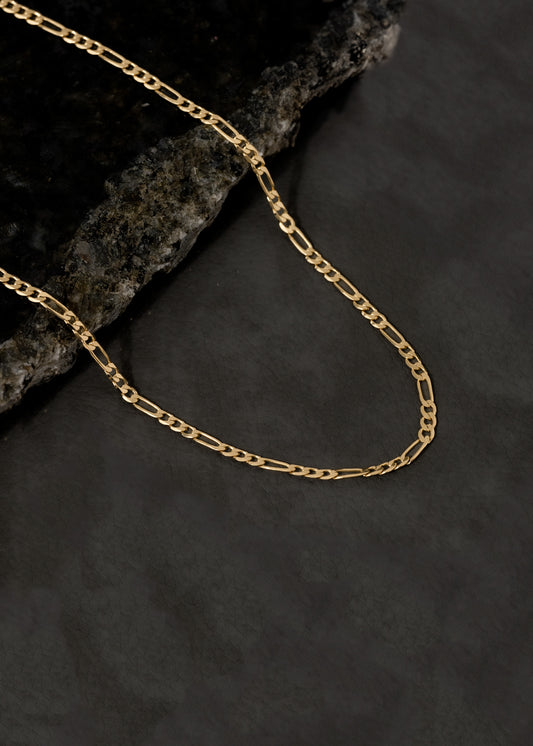 Cadena 3x1 diamantada 65cm 3mm