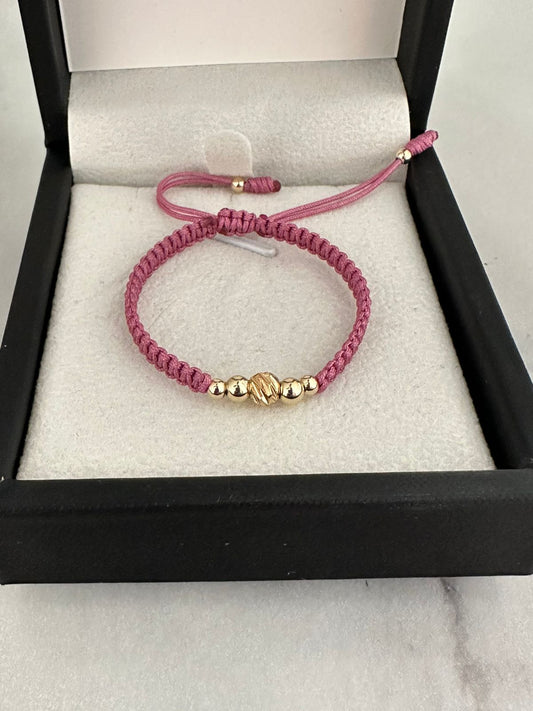 Pulsera de bebé diamantada (5mm, 4mm,3mm)