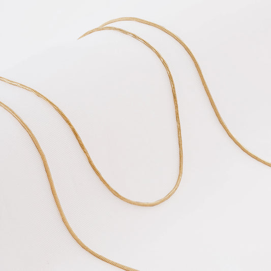 Cadena serpiente finita 45cm