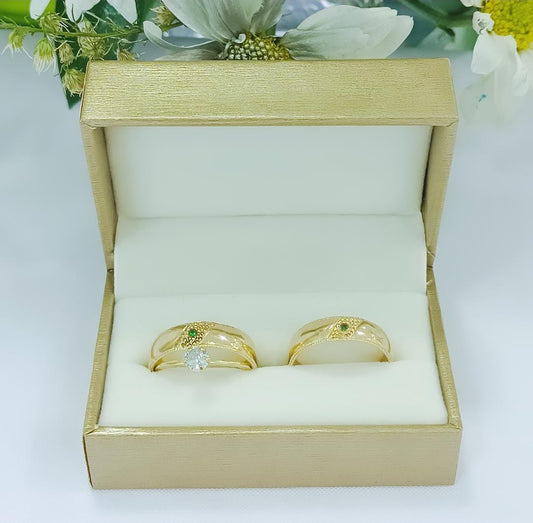 Anillo Pareja matrimonio 👰‍♀️🤵‍♂️