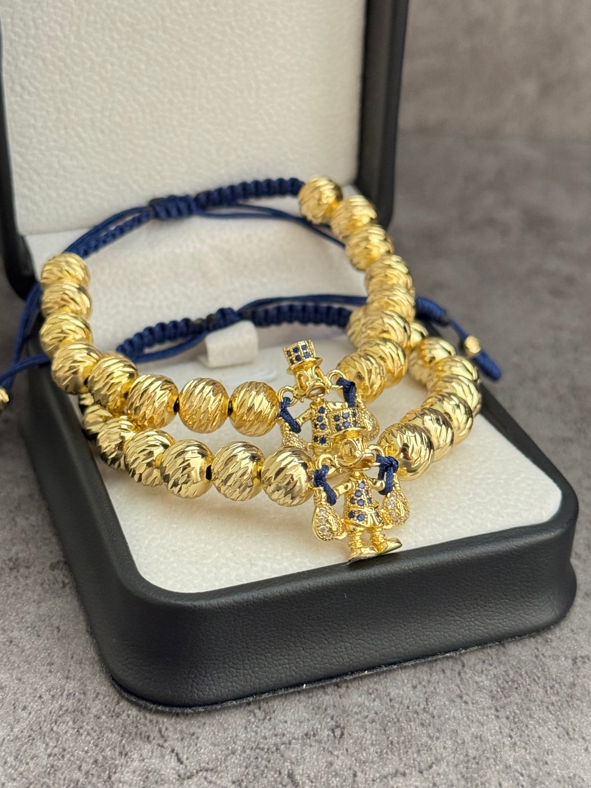 Pulseras diamantadas tio rico