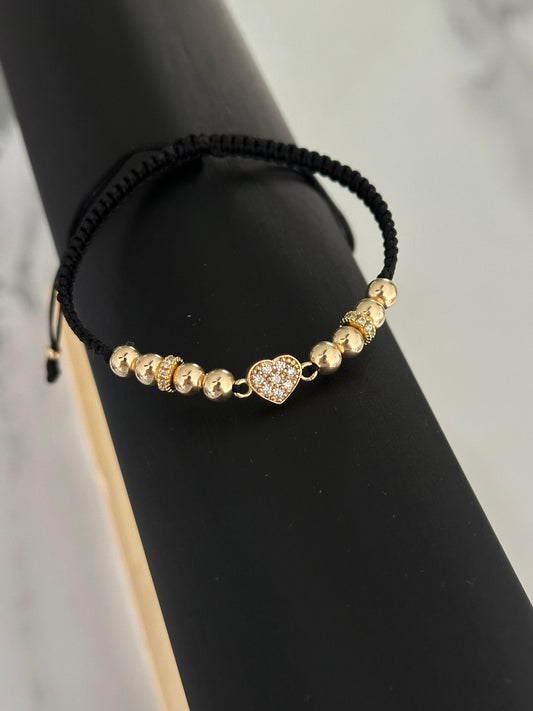 Pulsera corazón circonias crystal exclusive
