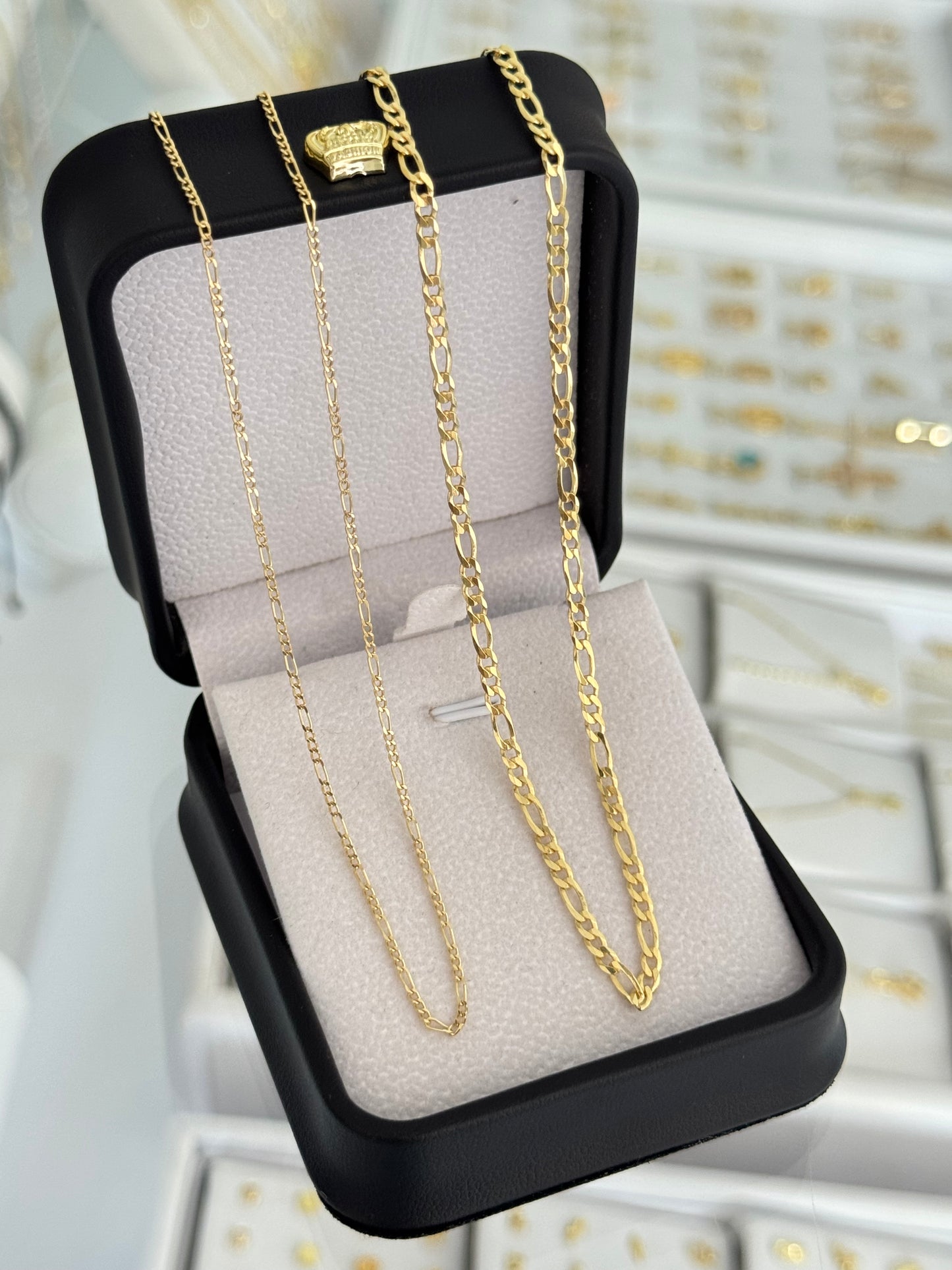 Conjunto cadenas 3x1 (1.6mm 45cms + IT 2.9mm 65cms)