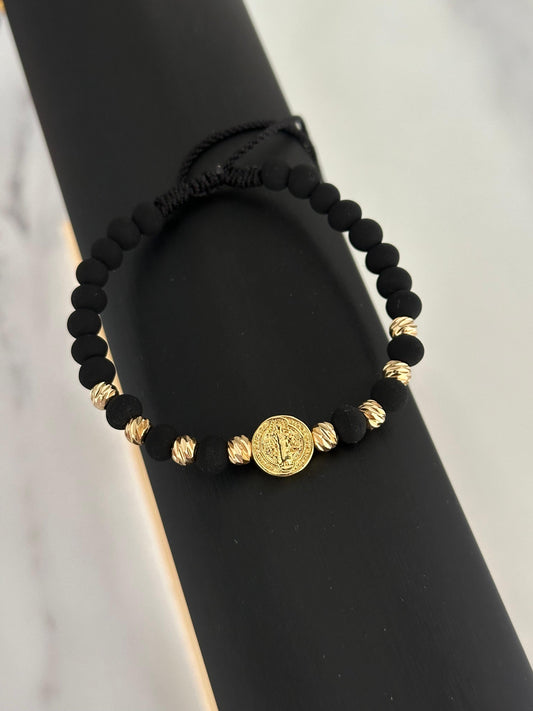 Pulsera san Benito abad (5mm neo6mm)