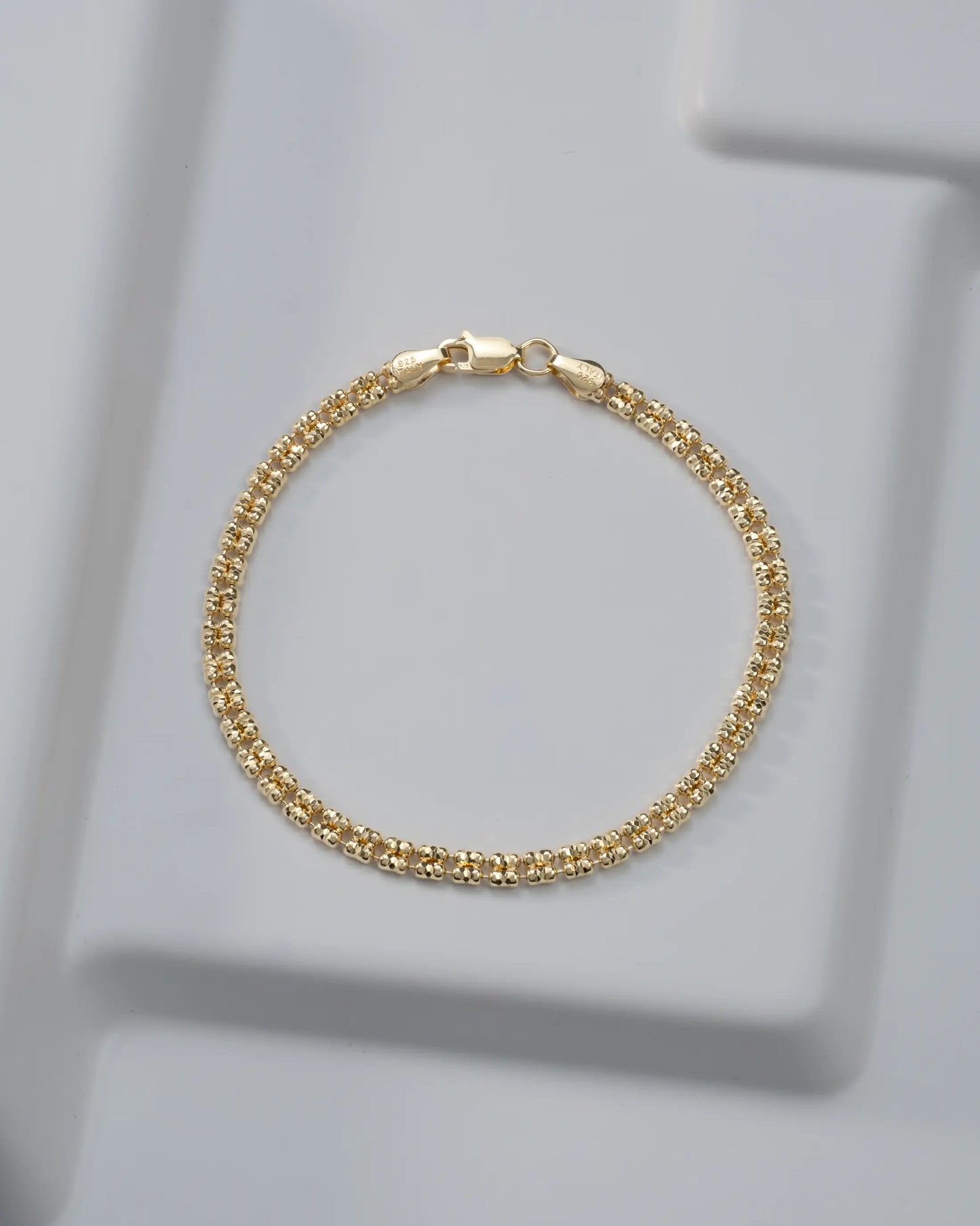 Pulsera ice gold 2L IT 19.5 Cms