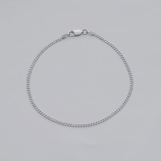 Pulsera Cubana 1,9 mm 19.5 Cms