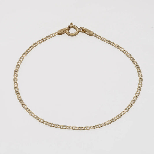 Pulsera escalerita con destellos IT 1.7 mm 16.5 Cms