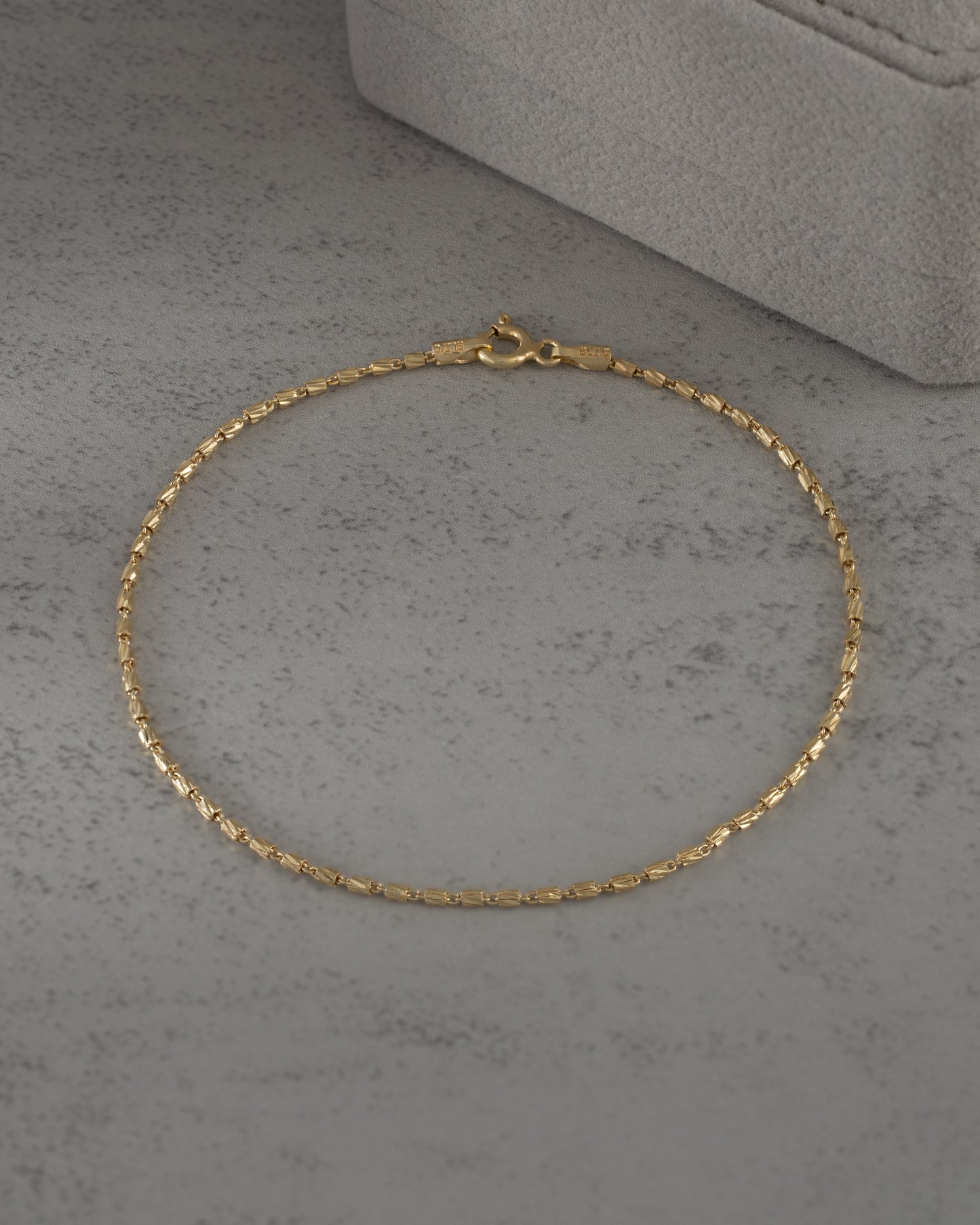 Pulsera tube gold IT 19.5cms