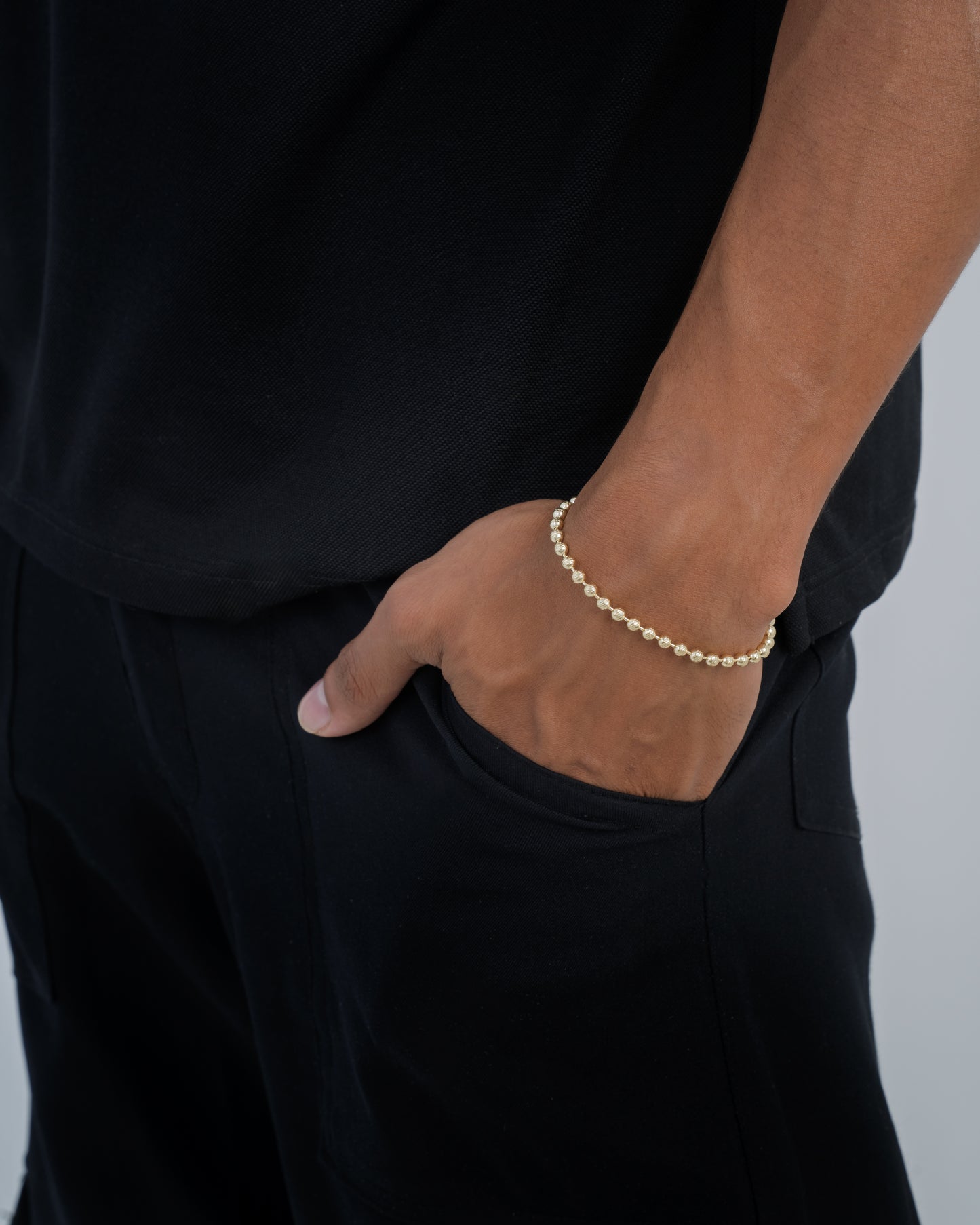 Pulsera Militar Italy 4 mm 19 Cms