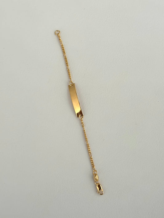 Esclava bebe 5x1 1.8mm 12cm/Placa Lisa 5x24.5mm EXCLUSIVE